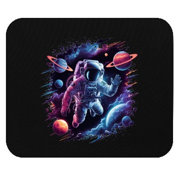 Discover Embrace the cosmic adventure Mouse Pads
