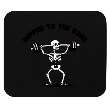Discover Ripped to the Bone Mouse Pads