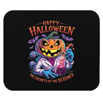 Discover Halloween The Secret's in the Science Teacher Mouse Pads
