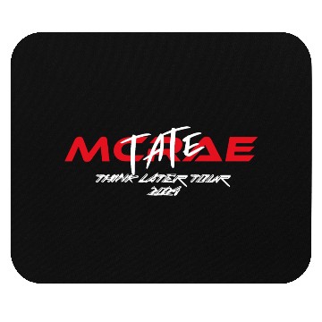 Discover Tate McRae V5 Think Later Tour Mouse Pads