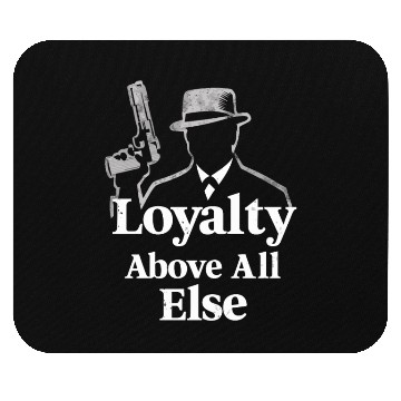 Discover Mobster Gangster Mafia Organized Crime Boss Mouse Pads