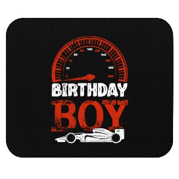 Discover Birthday Boy Race Car Racing Mouse Pads