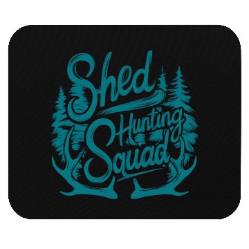 Discover Shed Hunting Squad Antler Collector Mouse Pads