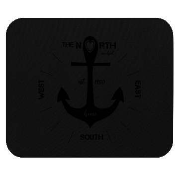 Discover anchor the north vacation Mouse Pads