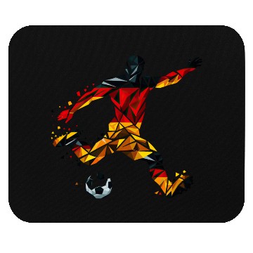 Discover Germany soccer Fußball Mouse Pads