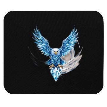 Discover Elevate Your Style with the Crystal Eagle Mouse Pads
