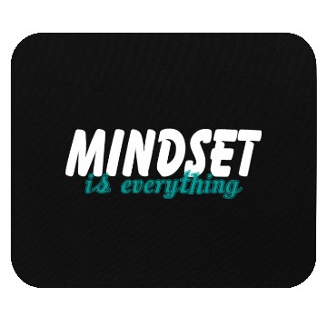 Discover Mindset Is Everything Motivational Gym Workout Mouse Pads