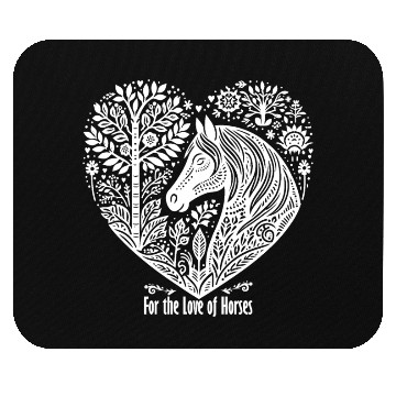 Discover Horse lover Mouse Pads