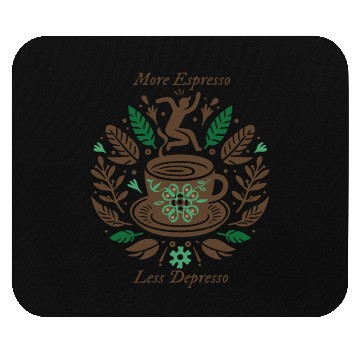 Discover Espresso Lover Coffee Mouse Pads