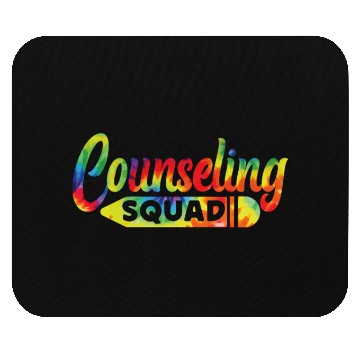 Discover School Counselor Tie Dye Mouse Pads