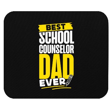 Discover School Counselor Dad Best School Mouse Pads