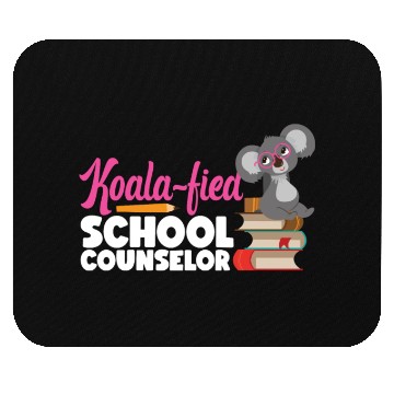 Discover School Counselor Koala Koala-Fied Mouse Pads