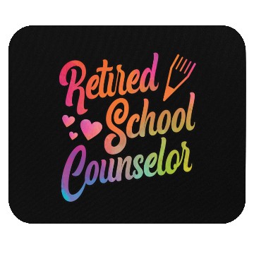 Discover School Counselor Retired Mouse Pads