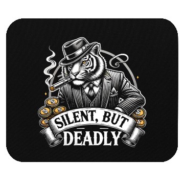 Discover Mobster Gangster Mafia Organized Crime Boss Mouse Pads