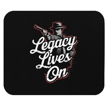 Discover Mobster Gangster Mafia Organized Crime Boss Mouse Pads