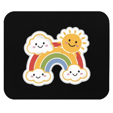 Discover Rainbow Bright Mouse Pads