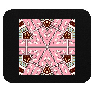 Discover eyes on nature mandala Mouse Pads