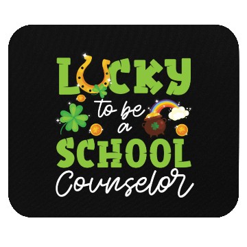 Discover School Counselor St Patricks Day Mouse Pads