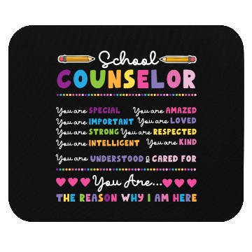 Discover School Counselor School Counselor Mouse Pads