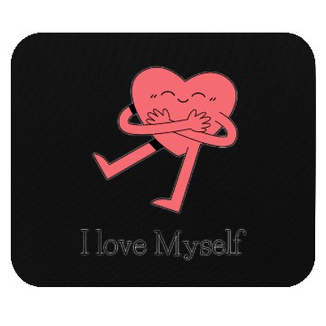 Discover I love myself Mouse Pads