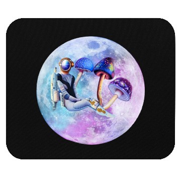 Discover Astronaut with mushrooms Mouse Pads