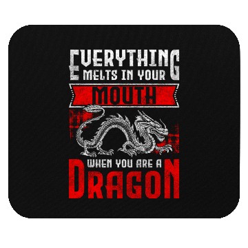 Discover Fire Scales Middle Ages Culture Mouse Pads