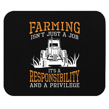 Discover Agriculture Field Farmer Host Mouse Pads