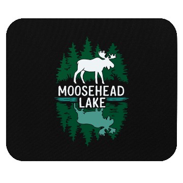 Discover Moosehead Lake Maine. Mouse Pads