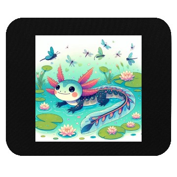 Discover The axolotl-aye-aye Mouse Pads