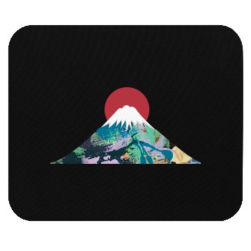 Discover Abstract Fuji Minimalist Design Mouse Pads