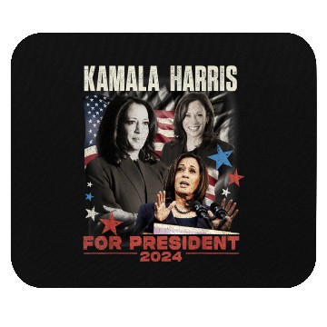 Discover Kamala Harris for President 2024 Madam President Mouse Pads