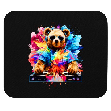 Discover Rave Techno House Party EDM Festival Goa Electro Mouse Pads