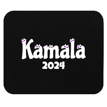 Discover Kamala Cat 2024 Election Support Mouse Pads