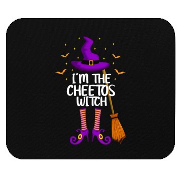 Discover Im The Cheetos Witch Funny Cheetos Halloween Mouse Pads