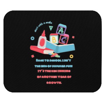 Discover Growth Begins Here Mouse Pads