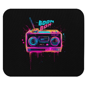 Discover boombox 80s music Mouse Pads