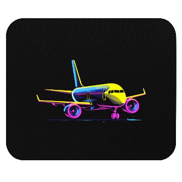 Discover Aircraft Cartoon Style Mouse Pads