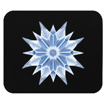 Discover Ice Crystal Mouse Pads