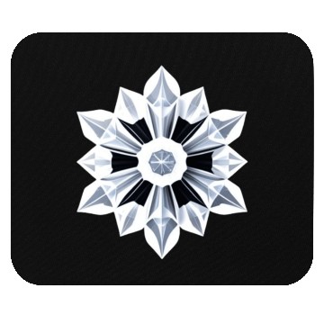 Discover Ice Crystal Mouse Pads