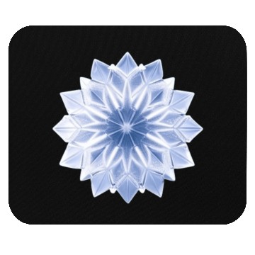 Discover Ice Crystal Mouse Pads