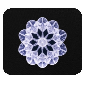 Discover Ice Crystal Mouse Pads