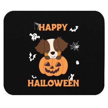 Discover Australian Shepherd In Pumpkin Cute Happy Mouse Pads