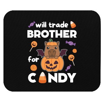 Discover Capybara Halloween Trade Brother For Candy Mouse Pads