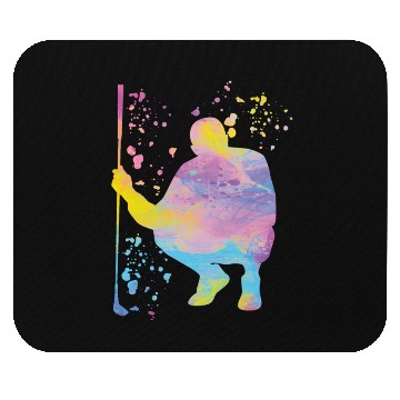 Discover Golfer Colorsplash Kids Miniature Golf Mouse Pads