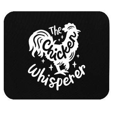Discover The Chicken Whisperer Funny Chicken Lover Farming Mouse Pads
