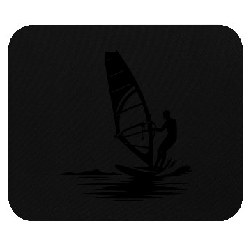 Discover Windsurfer Surf Training Water And Wind Mouse Pads