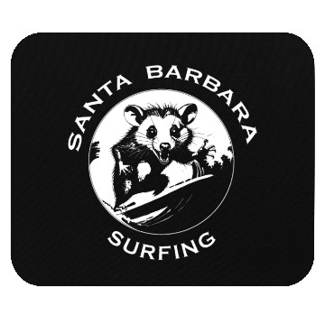 Discover santa barbara surfing Mouse Pads