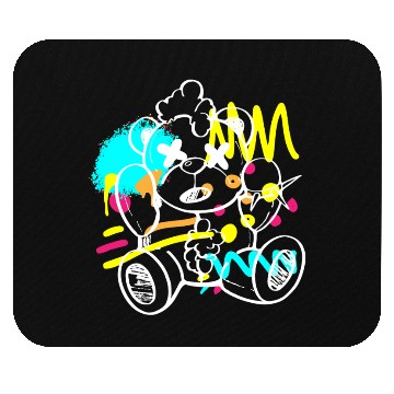 Discover Graffiti Colorful Rappers Cool Mouse Pads