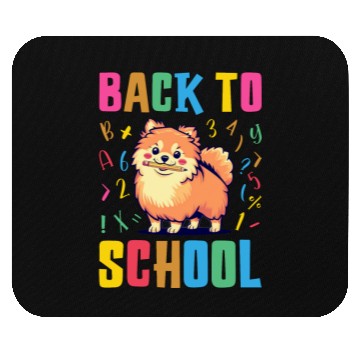 Discover Back To School with a Cute Pomeranian Mouse Pads