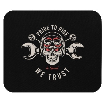 Discover Pride to Ride Mouse Pads Mouse Pads motorcycle